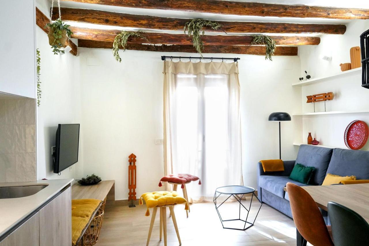 Apartaments La Rambla - Arbequina - 6 Persones Cornudella de Montsant Kültér fotó
